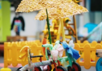 宜宾青年街幼儿园江北兴城分园举行第三届建构游戏节暨庆元旦活动